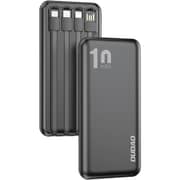 Dudao 4-in-1 Power Bank 10000mAh Black - K6PRO