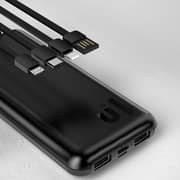 Dudao 4-in-1 Power Bank 10000mAh Black - K6PRO