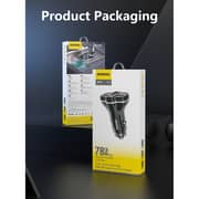 Dudao USB And PD Fast Car Charger Black - R78