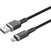 Wiwu Platinum Series 3A To Lightning Data Cable 1.2m Black - Wi-C019 A-L