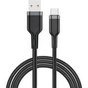 Wiwu Platinum Series USB-A To USB-C Data Cable 1.2m Black - Wi-C019 A-C