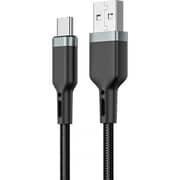 Wiwu Platinum Series USB-A To USB-C Data Cable 1.2m Black - Wi-C019 A-C
