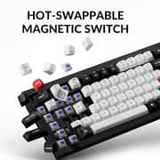 Keychron Q1 HE QMK Wireless Arabic Mechanical Keyboard Carbon Black - Q1H-M1-AR