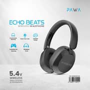 Pawa Echo Beats Wireless Over Ear Headphone Assorted - PW-OHFBW500