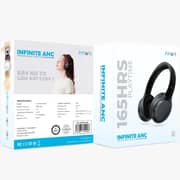 Pawa Infinite Wireless Over Ear Headphone Black - PW-HFIAN165-BK