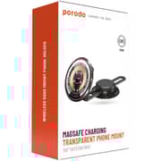 Porodo Magsafe Charging Phone Mount Black - PD-MMCDFR-BK