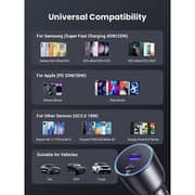 Ugreen Car Charger Dual Port Grey - EC701