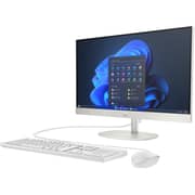 HP All-in-One (2025) Desktop - 2nd Series / Intel Core Ultra 5-225U / 23.8inch FHD / 512GB SSD / 16GB RAM / Windows 11 Home / English & Arabic Keyboard / White / Middle East Version - [24-CR2001NE]