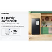 Samsung Side By Side Refrigerator 591L Black Doi - RS90F66B1FAE