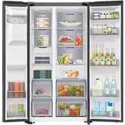 Samsung Side By Side Refrigerator 635L Silver - RS90F66B1FAE