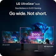 LG UltraGear Ultra HD 5K2K OLED Monitor 45inch - 45GX950A-B