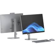 HP OmniStudio X All-in-One (2025) Desktop - 2nd Series / Intel Core Ultra 7-256V / 27inch FHD / 1TB SSD / 16GB RAM / Windows 11 Home / English & Arabic Keyboard / Silver / Middle East Version - [27-CS1000NE]