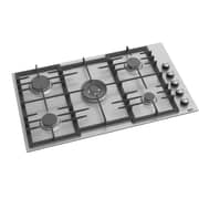 Teva Built-In Gas Hob, 90 Cm, 5 Cast Iron Burners, Stainless Steel - BE271