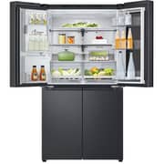 LG Black Glass InstaView Door-in-Door, Essence Black Steel Refrigerator - GR-X39FFCRB