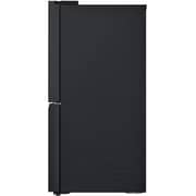 LG Black Glass InstaView Door-in-Door, Essence Black Steel Refrigerator - GR-X39FFCRB