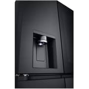 LG Black Glass InstaView Door-in-Door, Essence Black Steel Refrigerator - GR-X39FFCRB