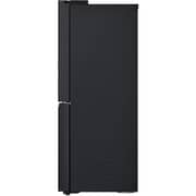 LG InstaView 681L Side By Side Refrigerator, Smart Inverter Black/Steel, GR-X34FFCAB