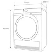 Electrolux UltimateCare 500 Front Load Heat Pump Dryer 8 kg - EDH803J5SC