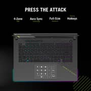 Asus ROG Strix G16 Gaming (2025) Laptop - AMD Ryzen 9-8940HX / 16inch WQXGA / 1TB SSD / 16GB RAM / 8GB NVIDIA GeForce RTX 5060 Graphics / Windows 11 Home / English & Arabic Keyboard / Eclipse Gray / Middle East Version - [G614PM-G161W]