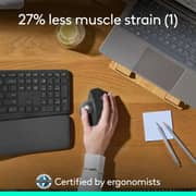 Logitech MX Ergo S Plus Bluetooth Wireless Trackball Mouse Graphite - 910-007247