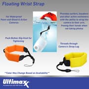 Ultimaxx Quick Release Universal Floating Strap Orange - UM-FSO