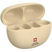 Swiss Military Delta 6 True Wireless Earbuds Beige