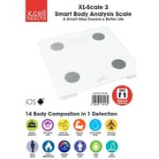 Xcell Smart Body Analysis Scale - XL-SCALE3-27X27