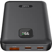 Xcell Power Bank 10000mAh Black - XL-PC-10K-30WPD-2C1A-LED