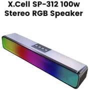Xcell Bluetooth Speaker Black - XL-SP312-100W-PMPO-BLK 
