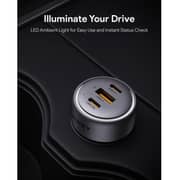 Aukey Pathfinder Car Charger Black - CC-P1-GY