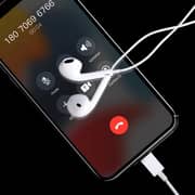 Devia Wired In Ear Earphone White - 366864