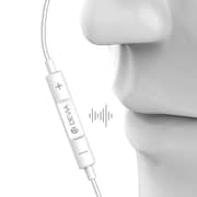 Devia Wired In Ear Earphone White - 366864