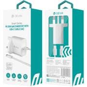 Devia RCE-3005 Smart Series GaN Charger Set White - 399848