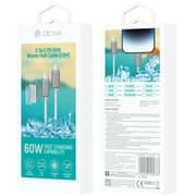 Devia EC688 Extreme Speed Series Fast USB C To USB C Cable 1.5m White - 105737