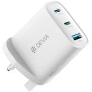 Devia RCE-6505 Extreme Speed Series USB A To USB C Charger Set White - 111974