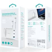Devia RCE-6505 Extreme Speed Series USB A To USB C Charger Set White - 111974