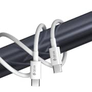 Devia RCE-6505 Extreme Speed Series USB A To USB C Charger Set White - 111974