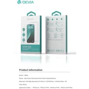 Devia Entire View Tempered Glass Screen Protector Clear iPhone 16 - 115484