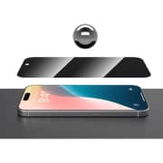 Devia Star Series Tempered Glass Twice Privacy Screen Black iPhone 16 Pro Max - 115590