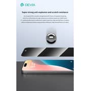 Devia Star Series Tempered Glass Twice Privacy Screen Black iPhone 16 Pro Max - 115590