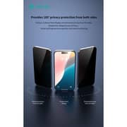 Devia Star Series Tempered Glass Twice Privacy Screen Black iPhone 16 Pro Max - 115590