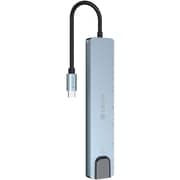 Devia EC706 Pro 1 8-in-1 Hub Deep Grey - 125902-DG