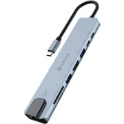 Devia EC706 Pro 1 8-in-1 Hub Deep Grey - 125902-DG