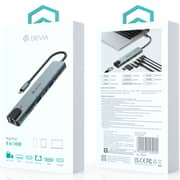 Devia EC706 Pro 1 8-in-1 Hub Deep Grey - 125902-DG