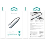Devia EC707 Lite 1 4-in-1 Hub Deep Grey - 129412-DG