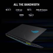 Asus ROG Strix G16 (2025) Laptop - 14th Gen / Intel Core i9-14900HX / 16inch 2.5K / 1TB SSD / 32GB RAM / 8GB NVIDIA GeForce RTX 5070 Graphics / Windows 11 Home / English & Arabic Keyboard / Eclipse Grey / Middle East Version - [G615JPR-G91621W]