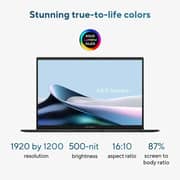 Asus Zenbook 14 (2025) Laptop - 2nd Series / Intel Core Ultra 9-285H / 14inch FHD+ / 1TB SSD / 32GB RAM / Shared Intel Arc Graphics / Windows 11 Home / English Keyboard / Jasper Grey / International Version - [UX3405CA-U9321TB]