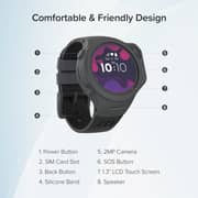 Myfirst Fone R1C Smartwatch Grey - M1-KW1305SA-GY02