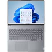 Lenovo ThinkBook 16 Gen 8 (2025) AI PC - 2nd Series / Intel Core 5-210H / 16inch WUXGA / 512GB SSD / 16GB RAM / Shared Intel Graphics / Windows 11 Pro / English & Arabic Keyboard / Arctic Grey / Middle East Version - [21SH005KGR]