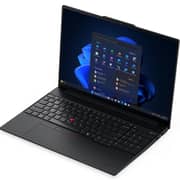 Lenovo ThinkPad E16 Gen 3 (2025) AI PC - 2nd Series / Intel Core Ultra 7-255H / 16inch WUXGA / 512GB SSD / 16GB RAM / Shared Intel Arc 140T Graphics / Windows 11 Pro / English & Arabic Keyboard / Black / Middle East Version - [21SR001EGR]